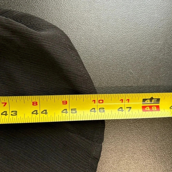 Three Pink Hearts Small Black Maxi Romper Dress Embroidered Fairy Whimsigoth - Picture 10 of 13